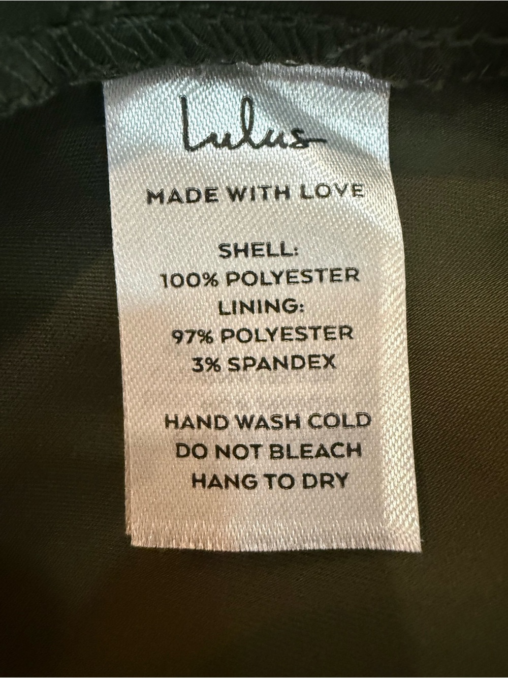 LULUS Distinctive Charm Olive Green Satin Asymmetrical Mock Neck Maxi Dress S - Picture 13 of 13